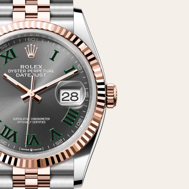 nori様 Rolex Datejust 36 Everose Gold Rolesor Oystersteel, M126231-0029